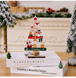 Wooden Christmas Tree Santa Claus DIY Decoration