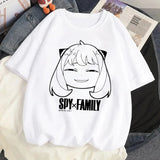 Loid, Yor, and Anya Forger Kawaii Anime T-shirt