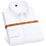 Men's Slim-Fit Long Sleeve Dress Shirt - Breathable & Iron-Free