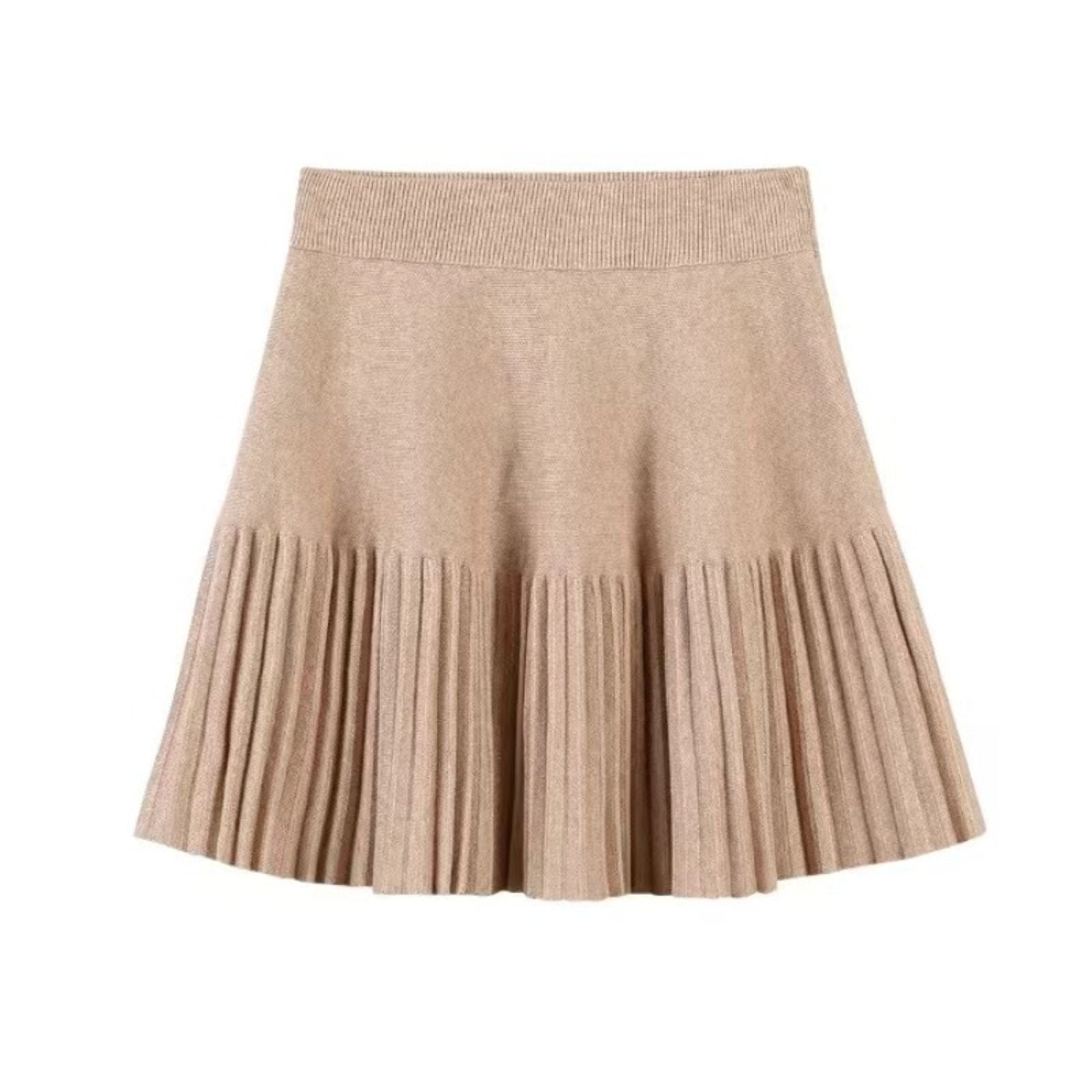 Korean Pleated Mini Skirt for Women