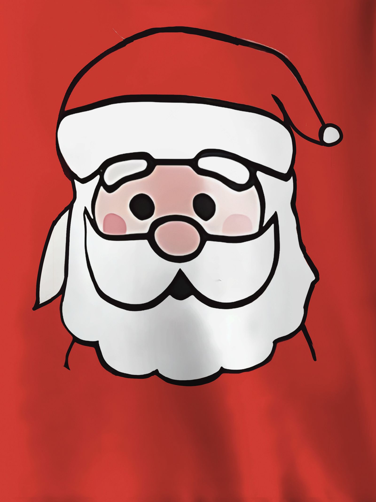 Christmas Printed Oversized Hooded Sweatshirt for Men & Women