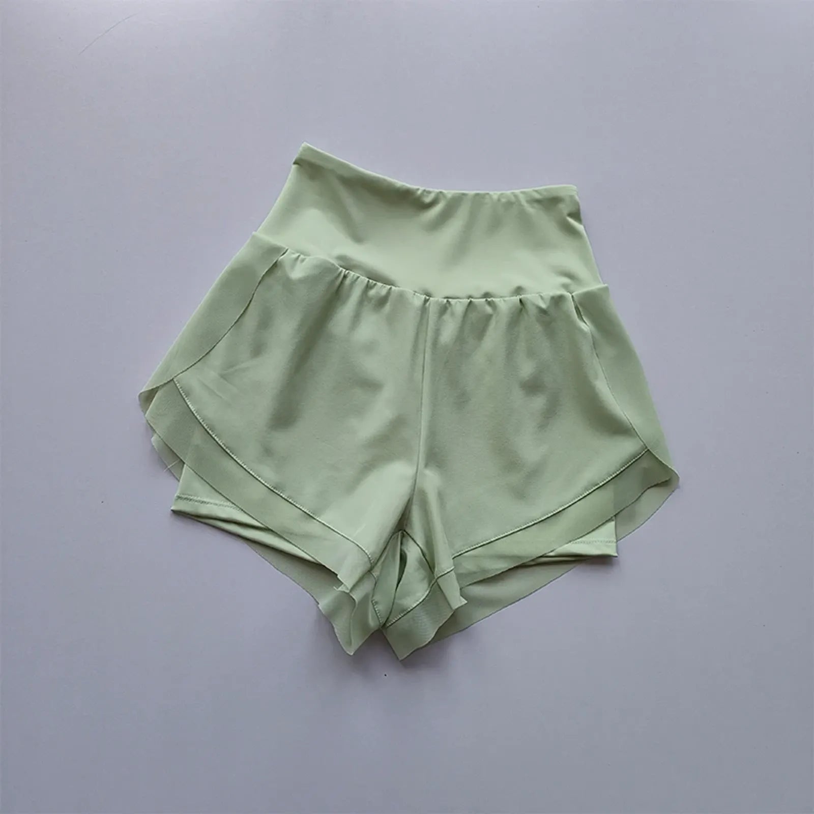 Women's High-Waisted Quick-Dry Sports Shorts