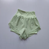 Women's High-Waisted Quick-Dry Sports Shorts