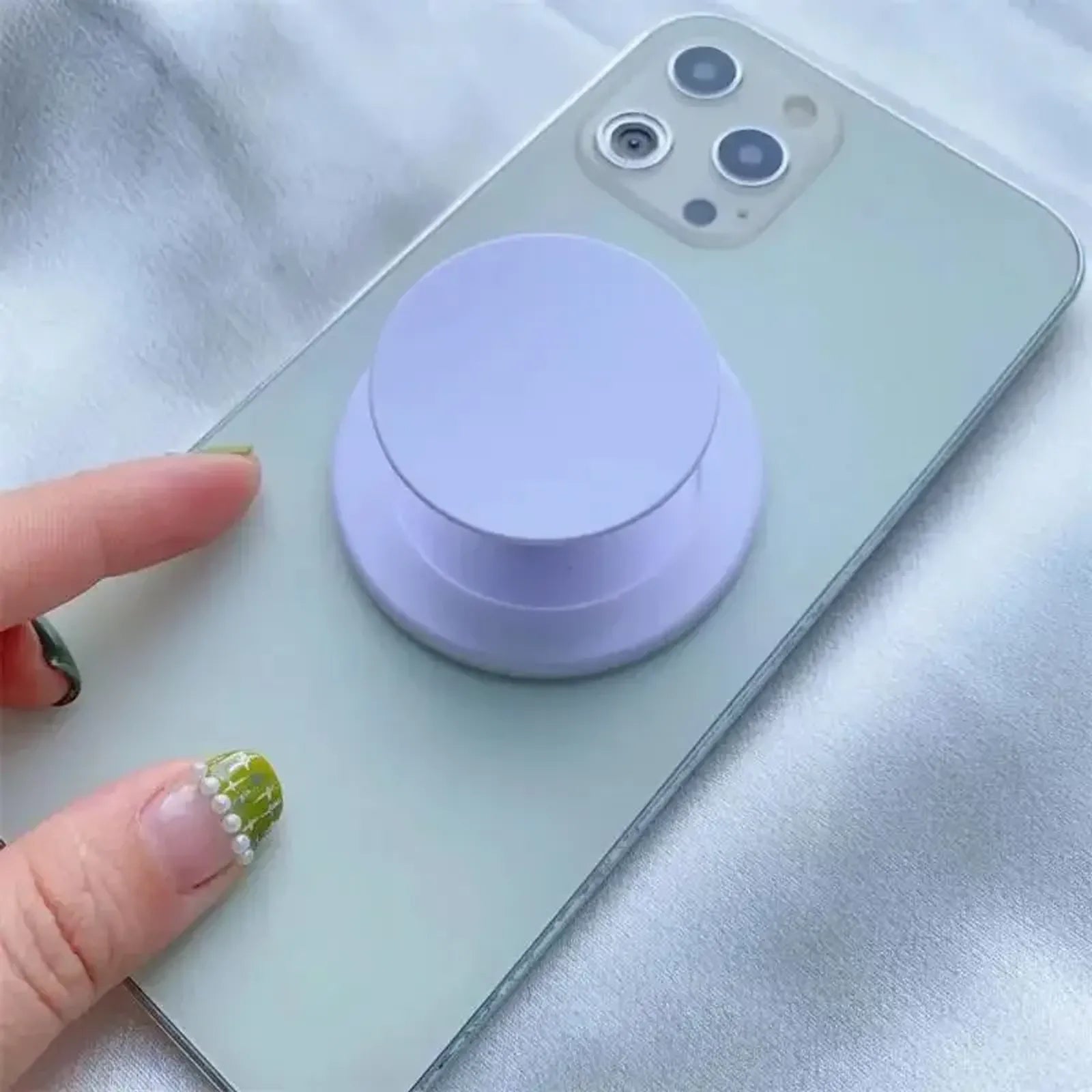 Magnetic Folding Phone Grip Holder for iPhone and Samsung