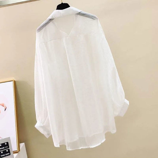 Elegant Summer Chiffon Blouse - Casual Women's Top