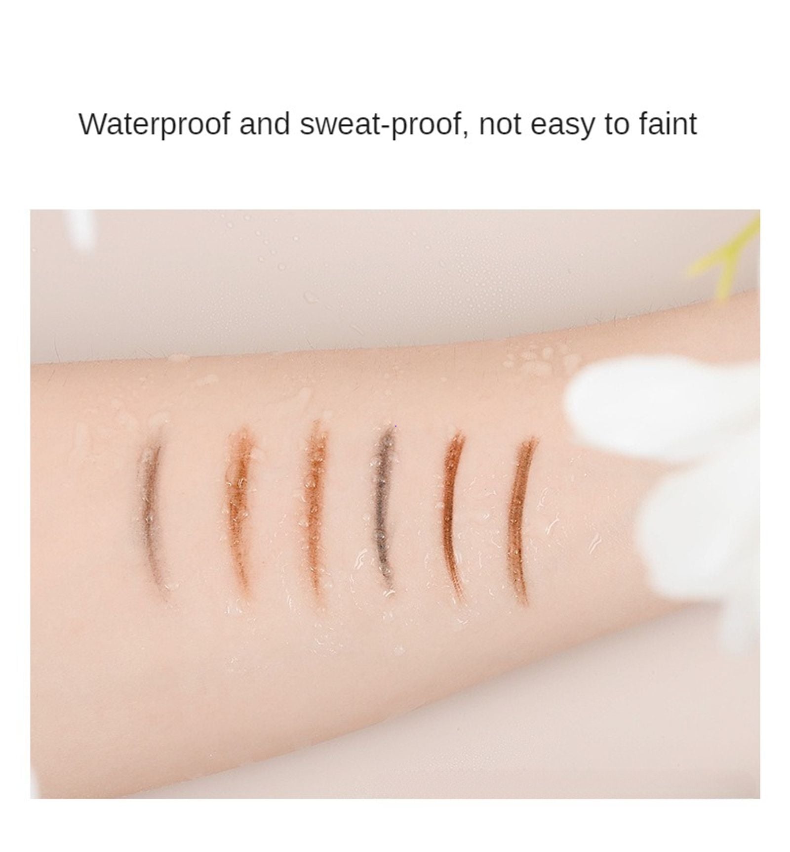 2 in 1 Waterproof Eyebrow Pencil - Long Lasting & Easy to Use