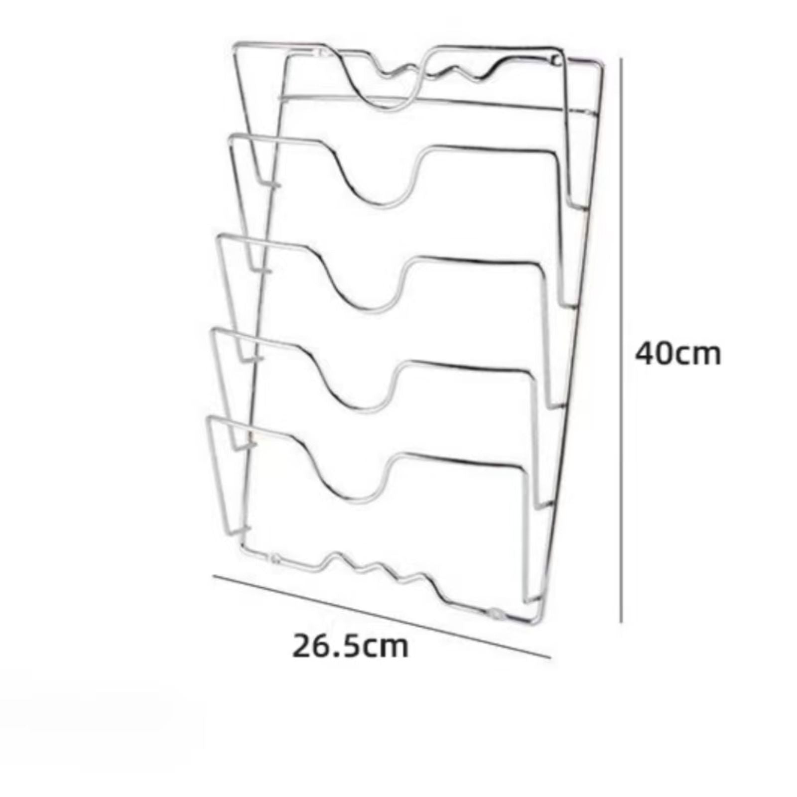 Five-Layer Kitchen Organizer Rack for Pot Lids
