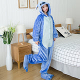 Kigurumi Stitch Cartoon Pajamas for Adults