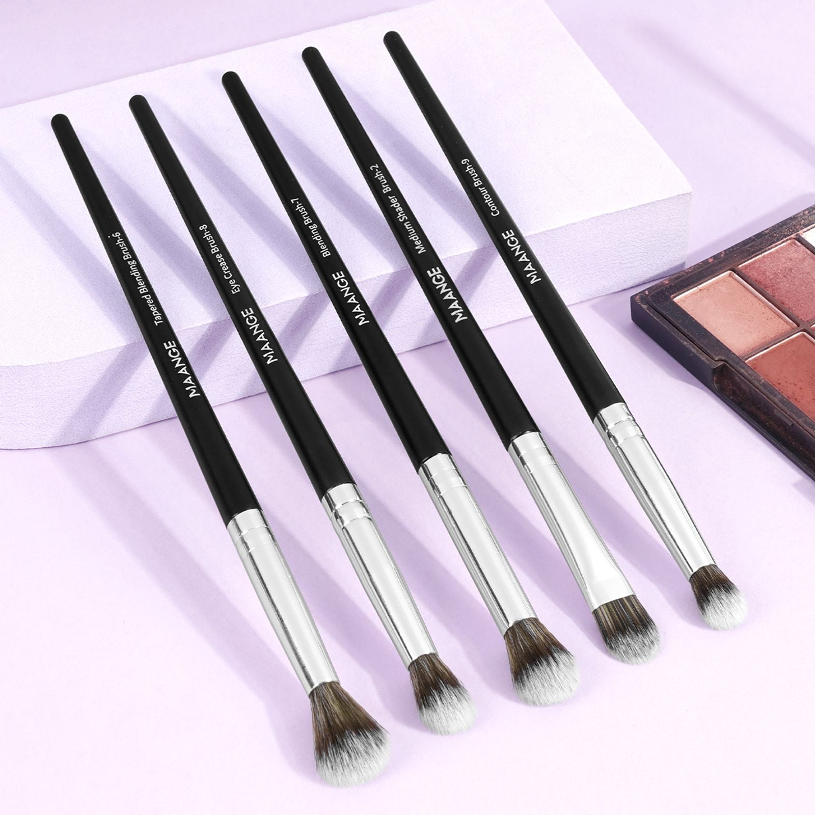 5PCS Eye Shadow Makeup Brush Set with Soft Bristles