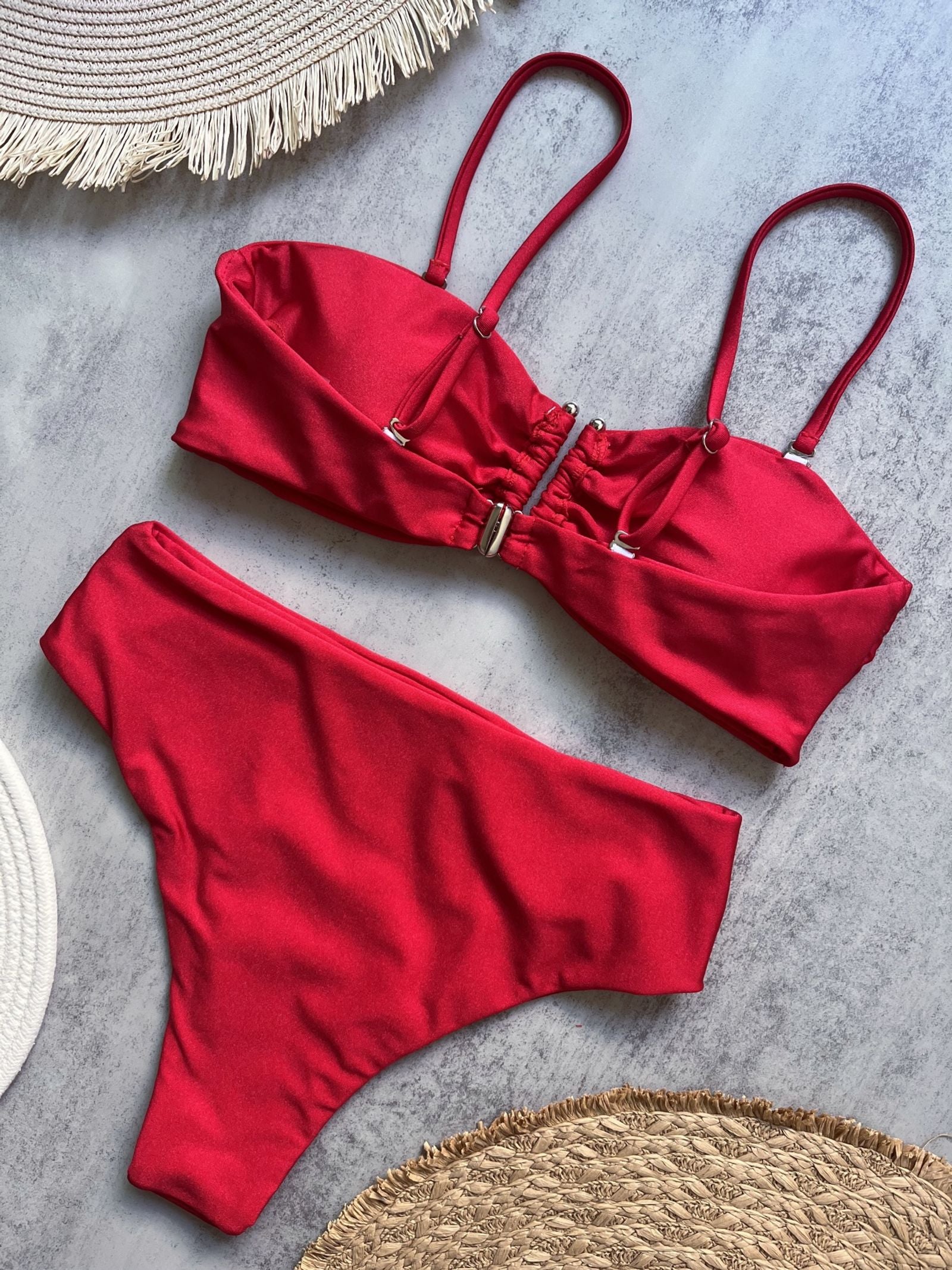 Bandeau Push Up Bikini Set for Women