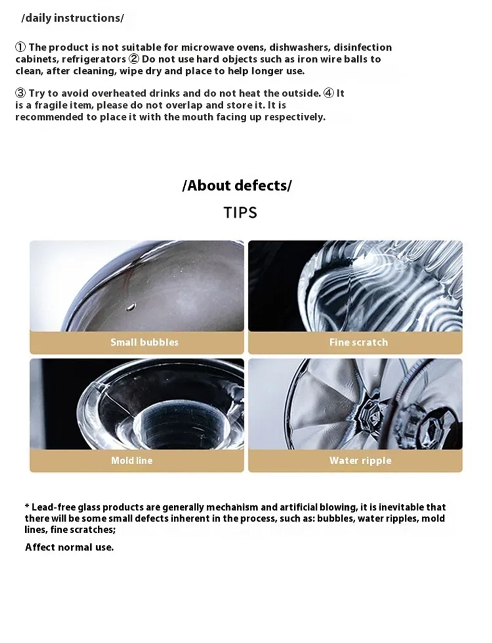 Lilac Thickened Glass Beer Mug - 405-500ml Heavy Duty Cup