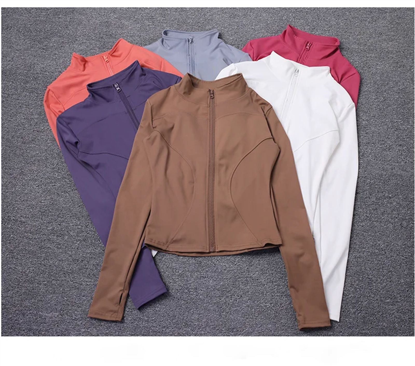 Women's Long Sleeve Sport Jacket for Gym & Casual Wear
