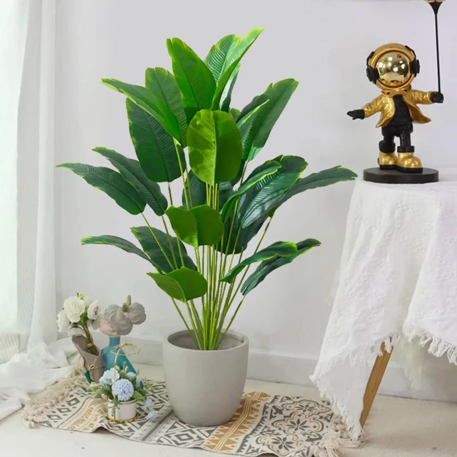 Large Tropical Palm Tree | Real Touch Fake Banana Plant