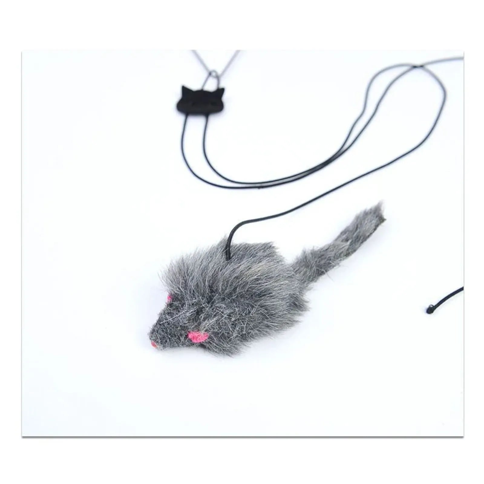 Hanging Door Mouse Teasing Toy for Cats