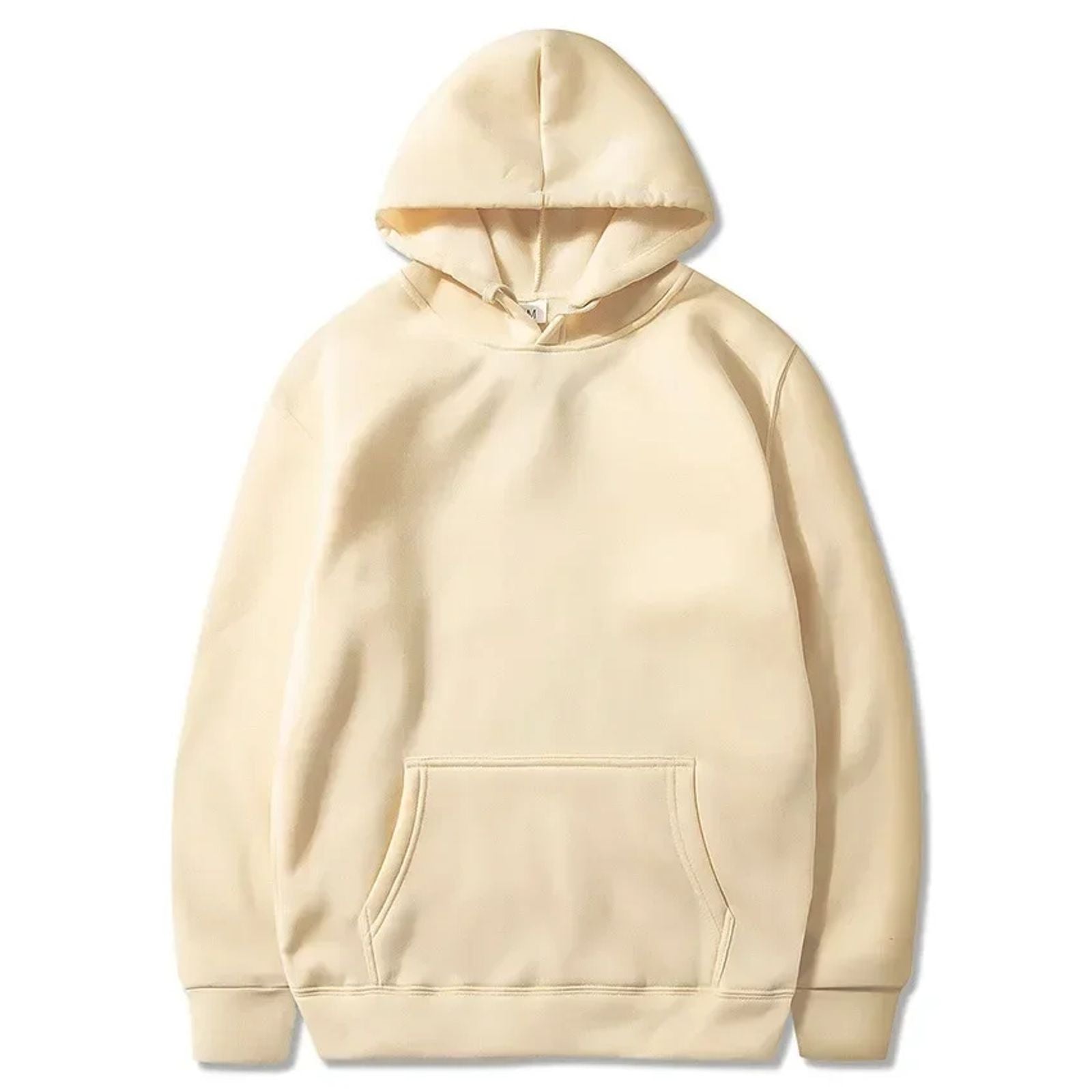 Men's and Women's Hooded Solid Color Sweatshirt
