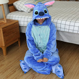 Kigurumi Stitch Cartoon Pajamas for Adults