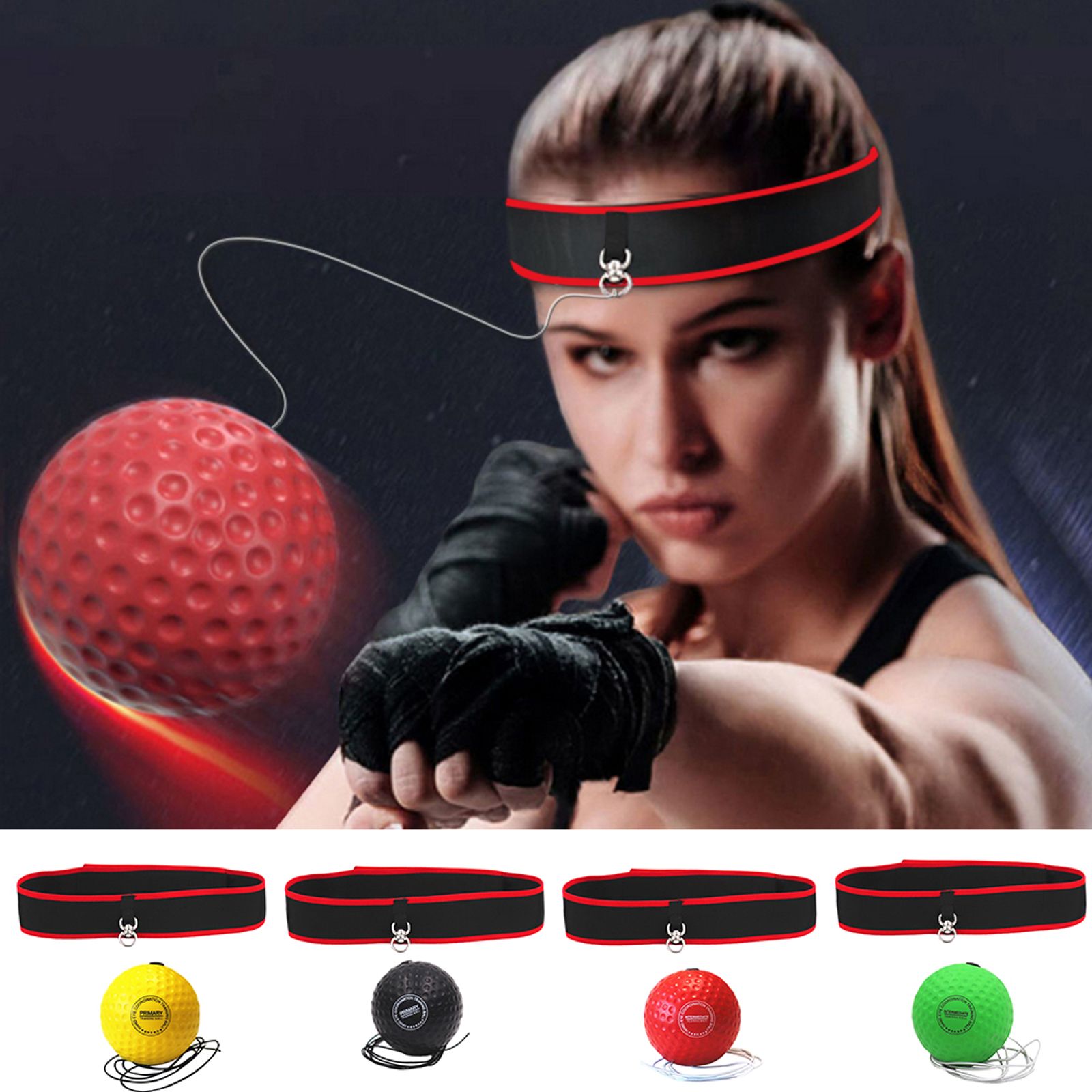 Adjustable Boxing Training Ball for Kids