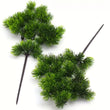 5-Pack Artificial Realistic Pine Cliff Cypress Branches