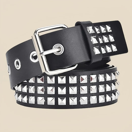 Punk Style Rivet Belt for Men and Women