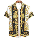 Unisex 2025 Breathable Hawaiian Baroque Print Shirt