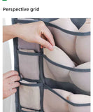 Double-Sided Hanging Bag for Underwear and Socks