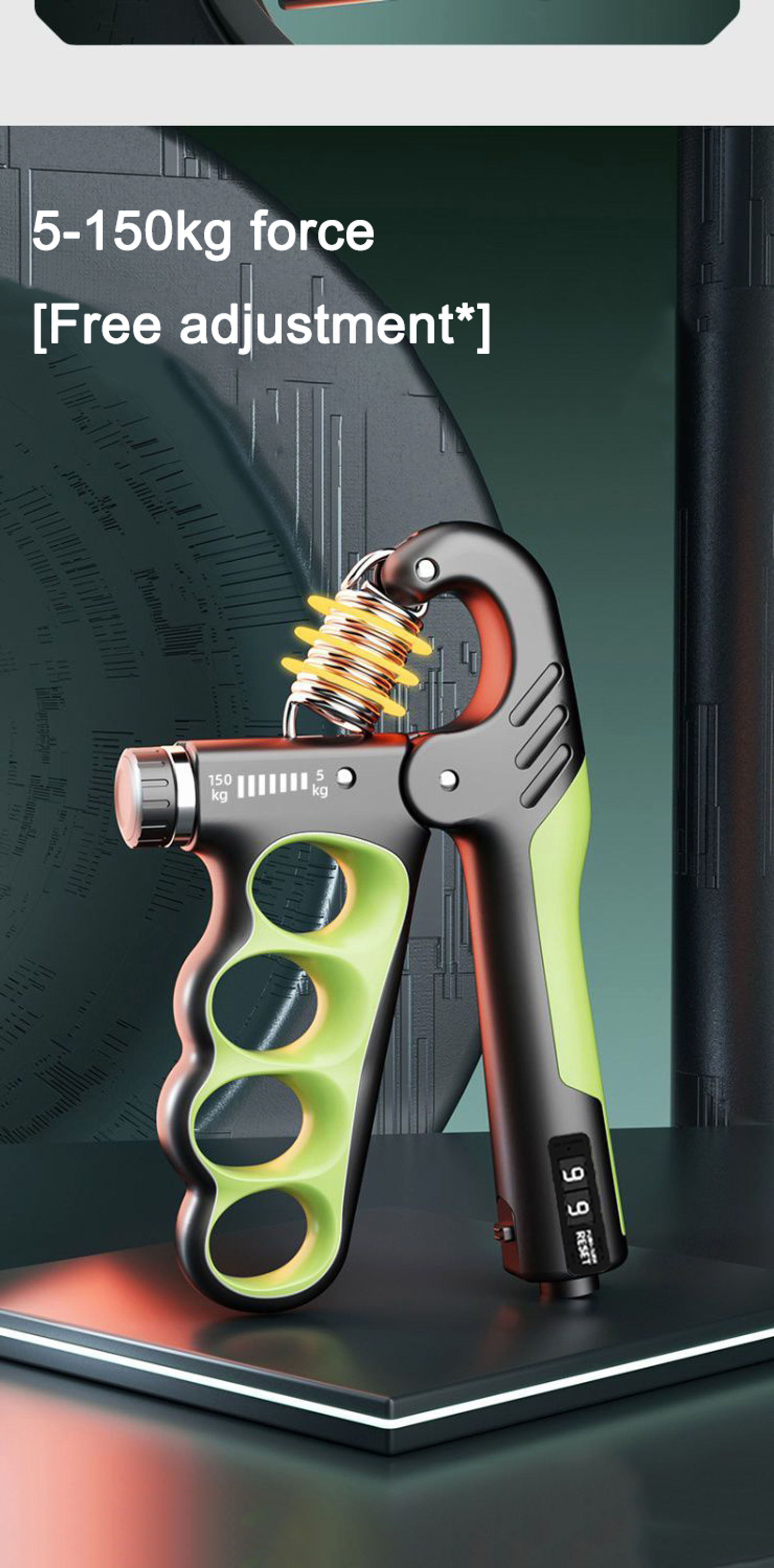 Adjustable Grip Strength Device for Rehabilitation & Training