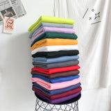 Womens Autumn Winter Solid Fleece Hoodie