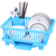 Kitchen Drainage Rack with Drainer Board for Utensils and Plates
