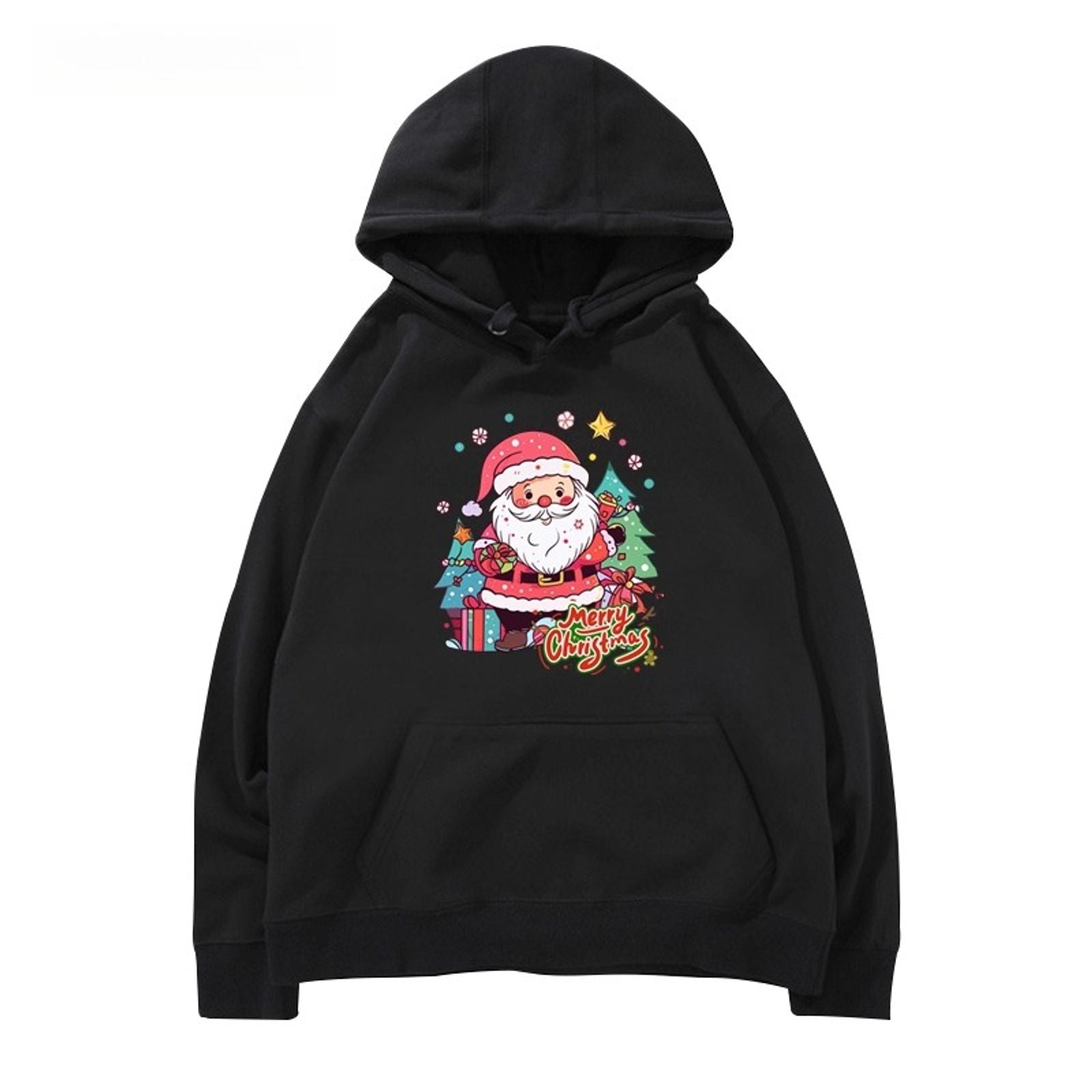 Christmas Santa Claus Reindeer Hoodie for Men & Women