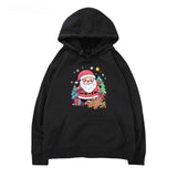 Christmas Santa Claus Reindeer Hoodie for Men & Women
