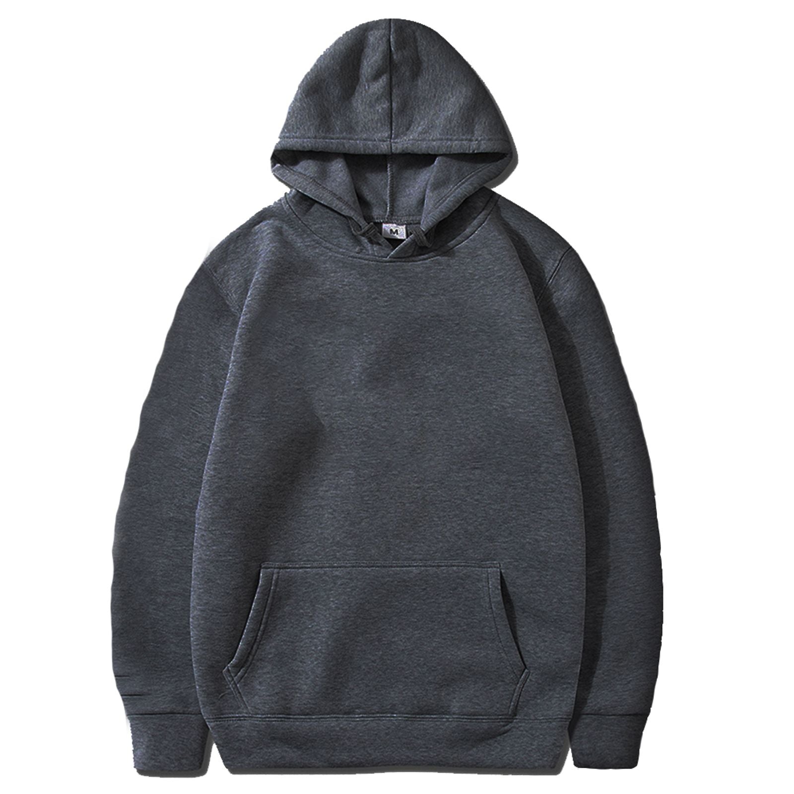 Men's Oversized Fleece Hoodie - Casual Pullover