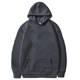 Men's Oversized Fleece Hoodie - Casual Pullover
