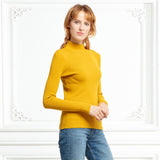 Korean Chic Turtleneck Pullover Sweater for Women