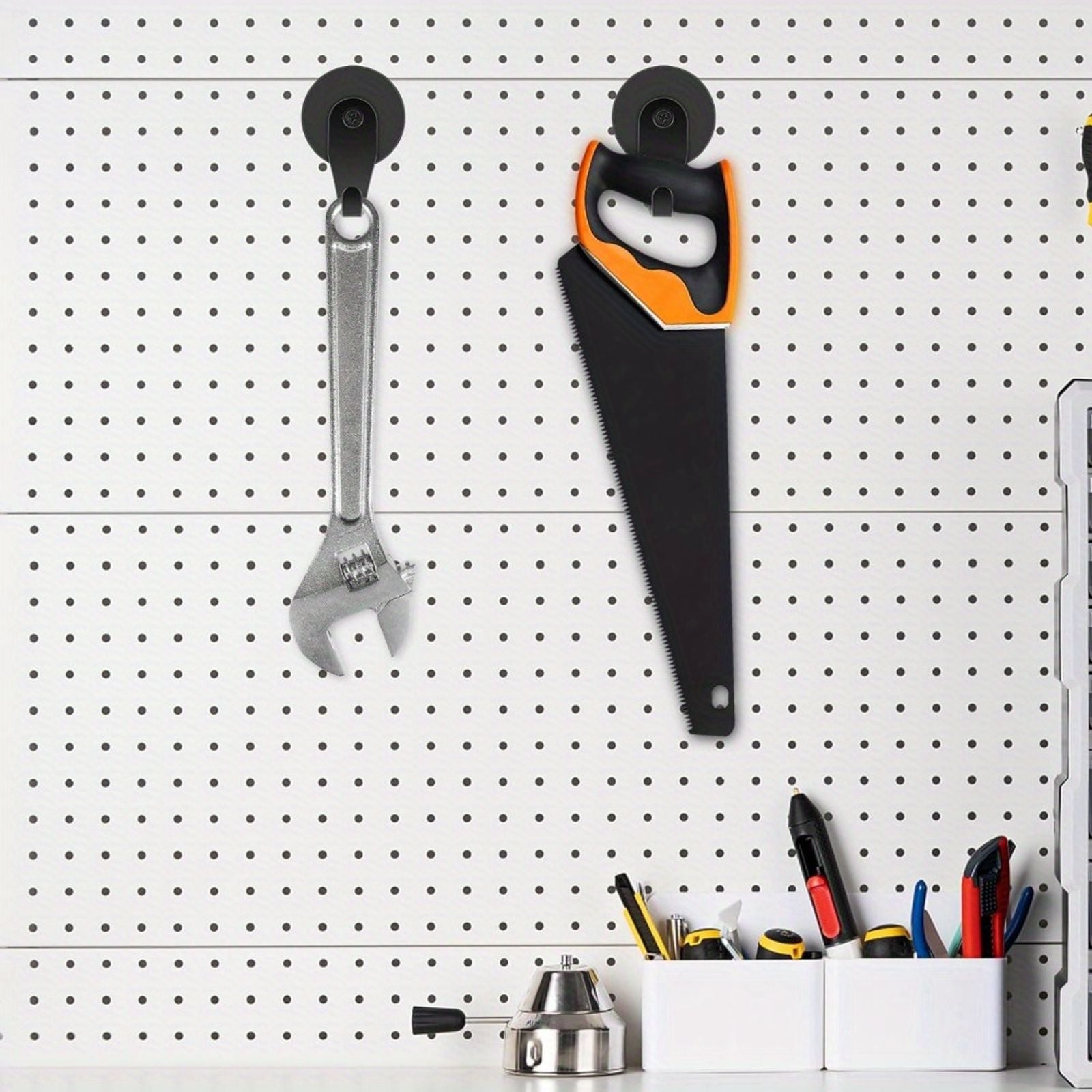 2-Pack Heavy-Duty Magnetic Hook Storage Hangers