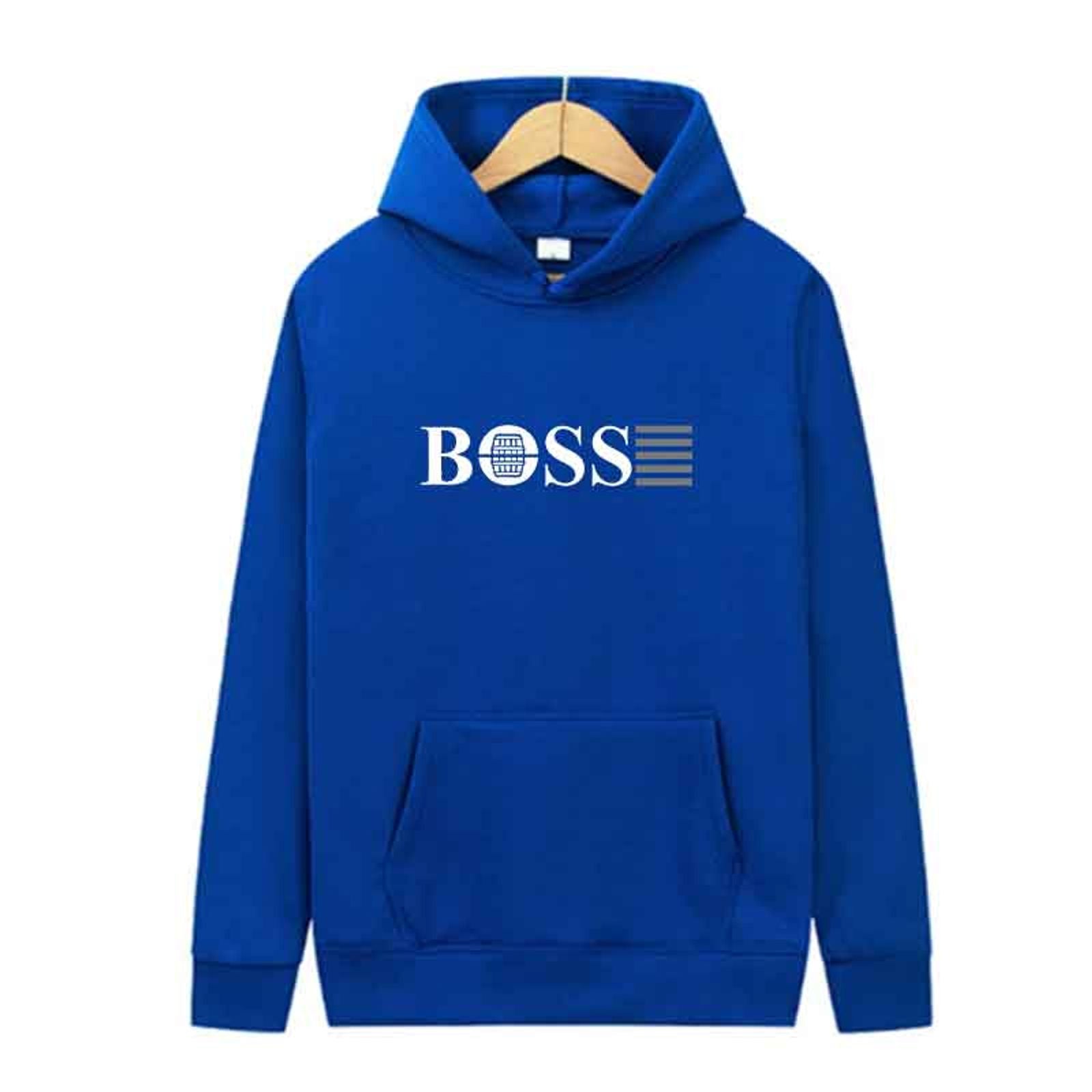 Men's Outdoor Sports Jogging Hoodie - Casual Pullover
