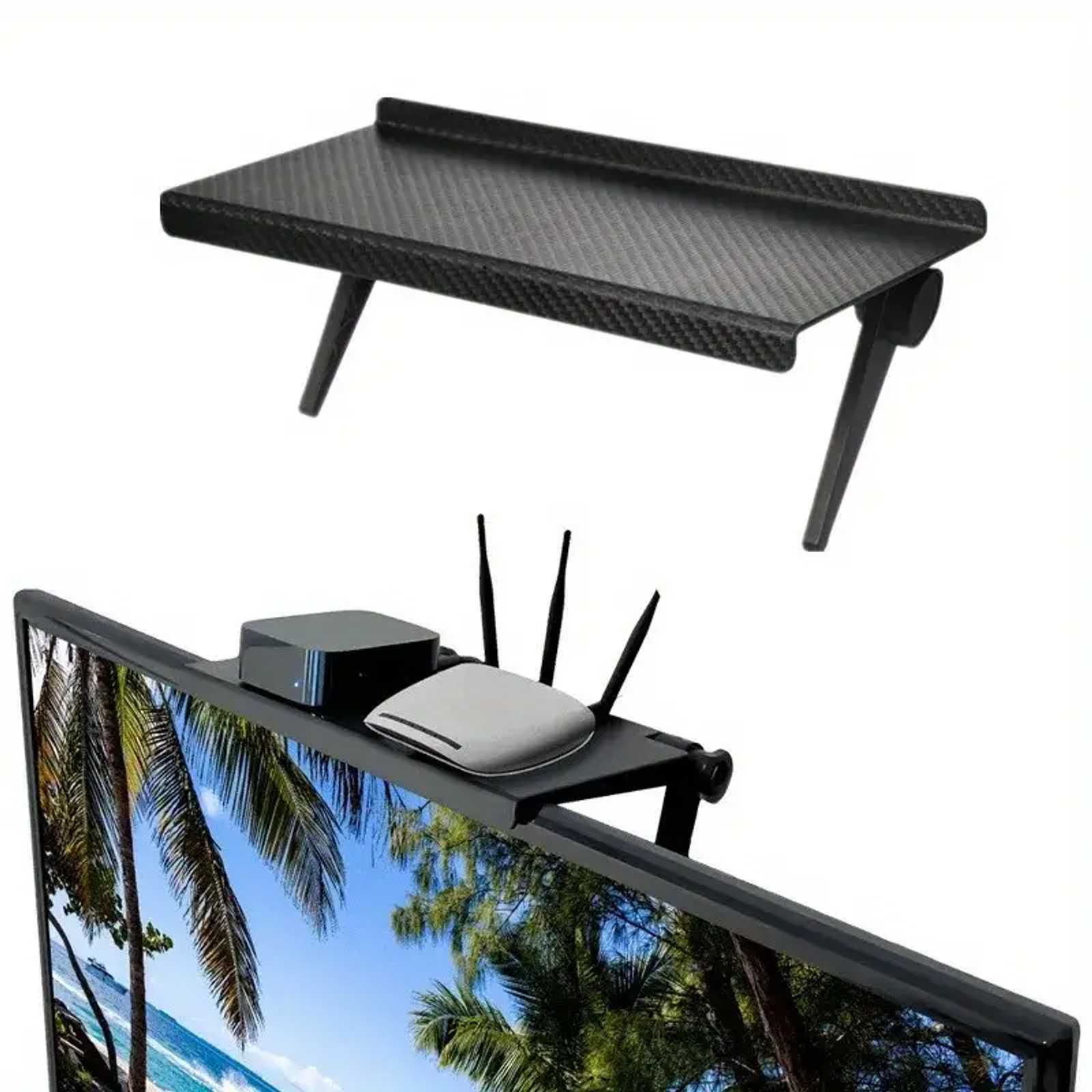 Wireless Router and Set-top Box Storage Rack