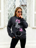 Disney Mickey Mouse & Minnie Graphic Hoodie