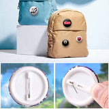 Y2K Aesthetic Soft Button Pins - I Love Domo Cat Brooch