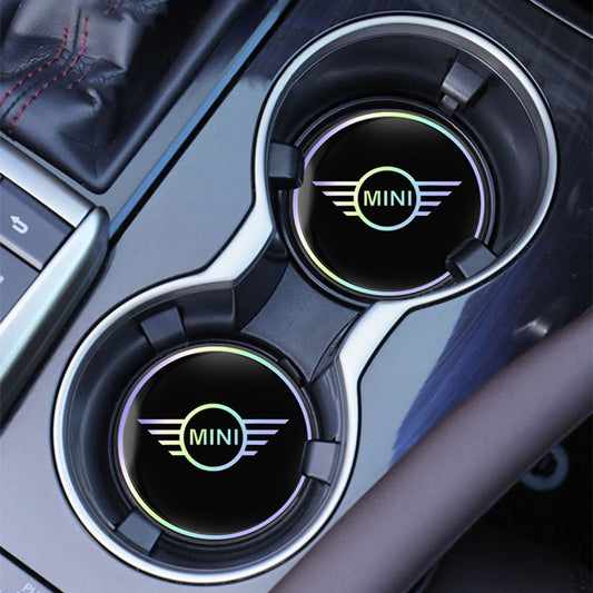 2Pcs Car Cup Mat for MINI Cooper