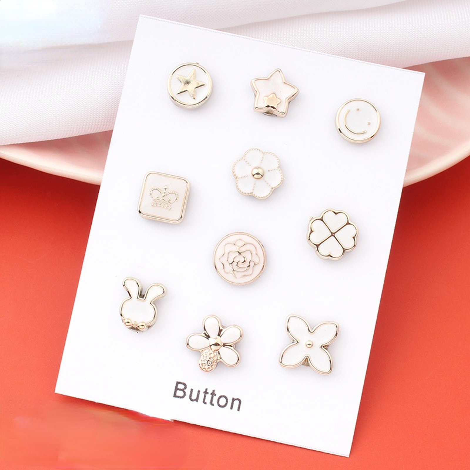 Safe Metal Pearl Magnet Hijab Pins Set for Women