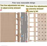 Adjustable Wall-Mounted Closet Organizer Shelf