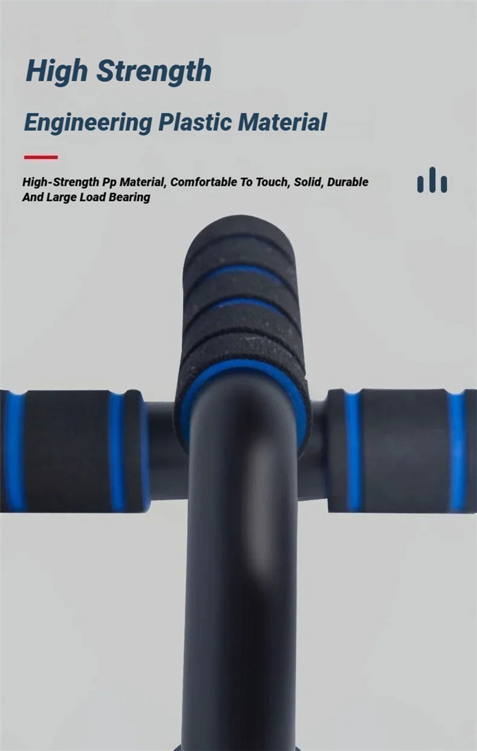 Portable Push Up Support with Anti-Skid Foam Handles