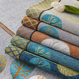 Boho Full Moon Tree Jacquard Chenille Sofa Cover