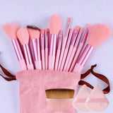 Soft Fluffy Makeup Brush Set for Foundation and Eyeshadow
