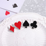Creative Playing Cards Enamel Pin Brooch