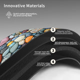 Stone Design Diatomite Bath Mat - Non-Slip & Quick Dry