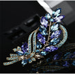 High-End Crystal Brooch for Ladies - Retro Suit Corsage