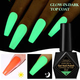 FOUR LILY Glow-in-the-Dark Green Gel Nail Polish 10ml