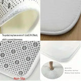 Funny Toilet Rug Humor Doormat - Welcome to the Place Where Shit Happens