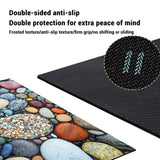 Stone Design Diatomite Bath Mat - Non-Slip & Quick Dry